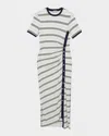 Simkhai Shanna Short-sleeve Midi Dress