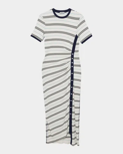 Simkhai Shanna Short-sleeve Midi Dress