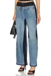 Simkhai Shia Straight Leg Pant In Malibu Multi In Multi