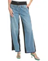 Simkhai Shia Straight Leg Pant In Malibu Multi In Multi