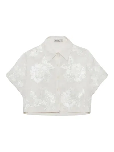 Simkhai Shirt In White