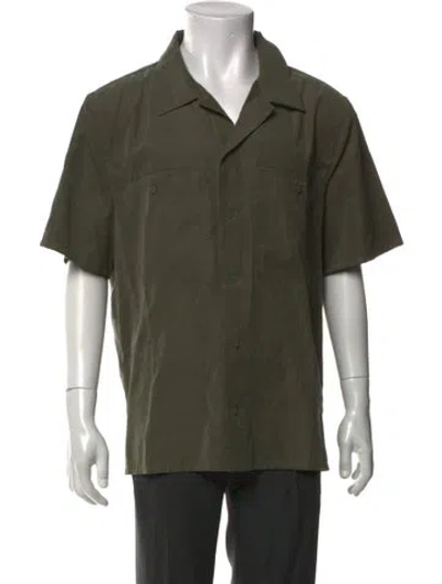 Pre-owned Simkhai Short Sleeve Shirt In Green