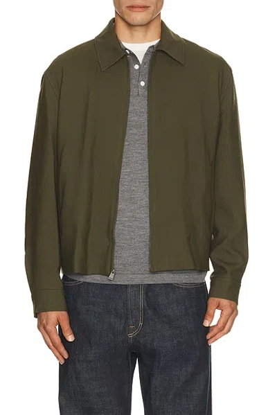 Simkhai Sidney Blouson Jacket In Green