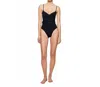 Simkhai Signature Noa Swimsuit In Black In Black