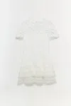 Simkhai Signature Paislee Dress In White In White
