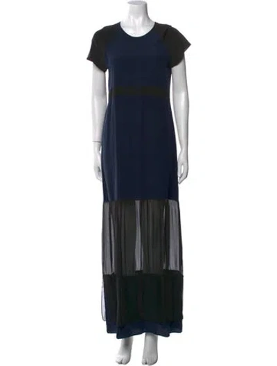Pre-owned Simkhai Silk Long Dress In Multi