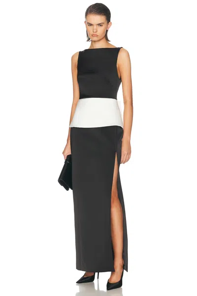 Simkhai Sirel Sleeveless Gown In Black
