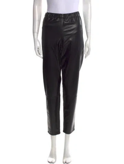 Pre-owned Simkhai Skinny Leg Pants In Black