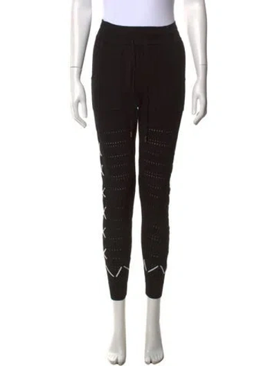 Pre-owned Simkhai Skinny Leg Pants In Black