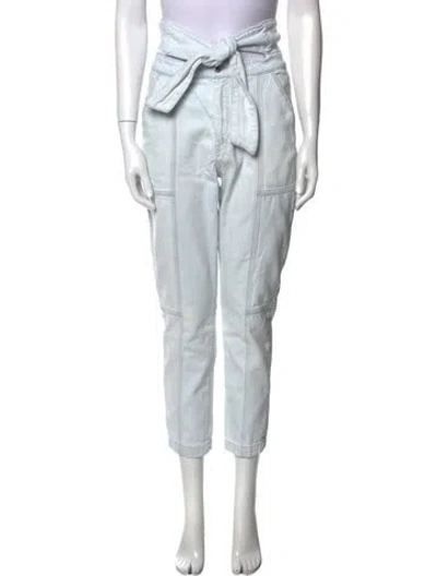 Pre-owned Simkhai Skinny Leg Pants In Blue