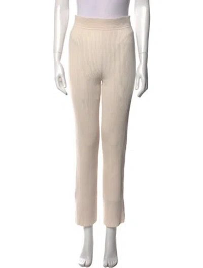 Pre-owned Simkhai Skinny Leg Pants In Neutral