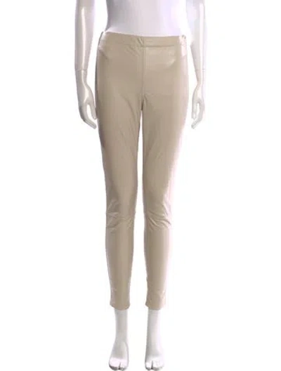 Pre-owned Simkhai Skinny Leg Pants In Neutral