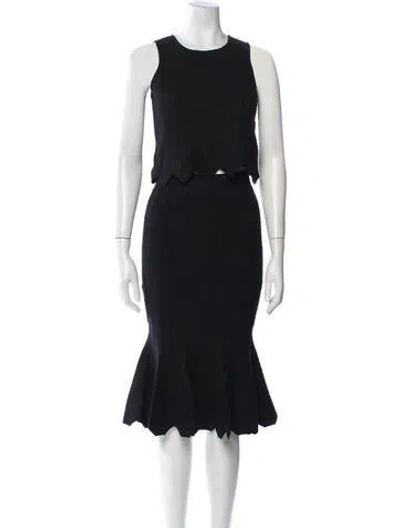 Pre-owned Simkhai Skirt Set In Black