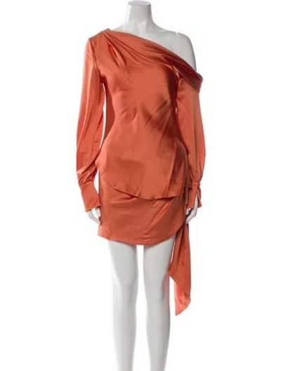 Pre-owned Simkhai Skirt Set In Orange