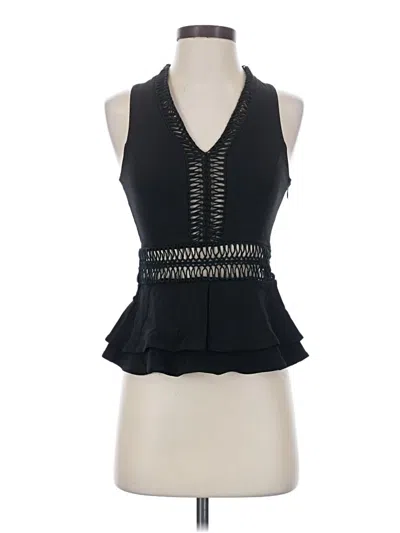 Pre-owned Simkhai Sleeveless Blouse In Black