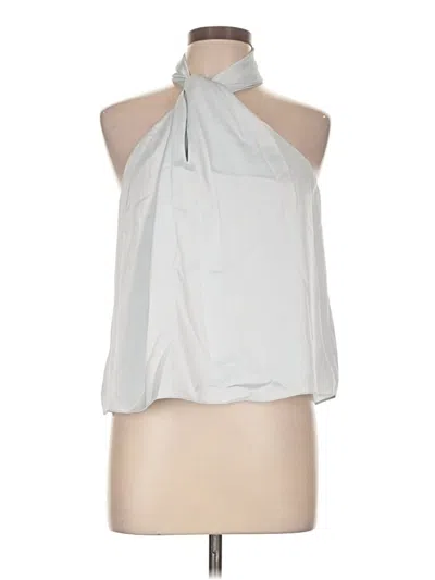 Pre-owned Simkhai Sleeveless Blouse In Silver