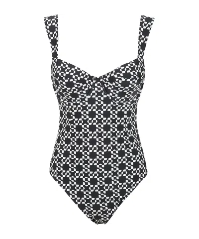 Simkhai Sleeveless Bodysuit In Black