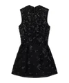 Simkhai Evelina Crystal-embellished Lace Mini Dress In Black