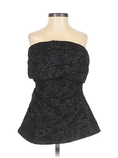 Pre-owned Simkhai Sleeveless Top Black Strapless Neckline Tops