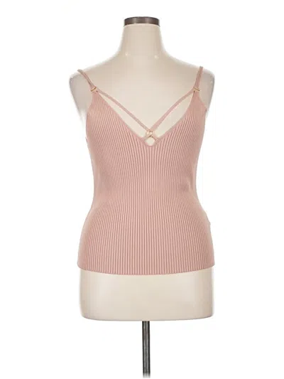 Pre-owned Simkhai Sleeveless Top Pink Sweetheart Neckline Tops