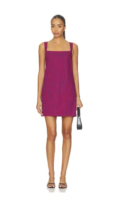 Simkhai Sloan Mini Dress In Pink