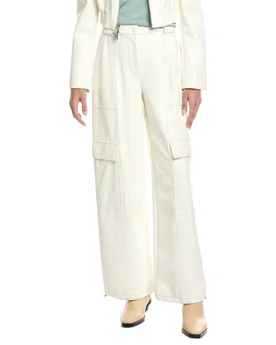 Simkhai Sofia Luxe Vegan Leather Cargo Pant In Animal Print