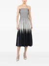 Simkhai Soliel Strapless Knit Midi Dress