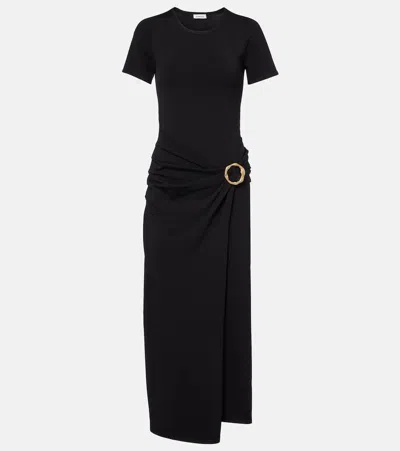 Simkhai Soren Knitted Midi Dress In Black