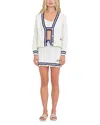 Simkhai Spencer Cardigan Sweater In White