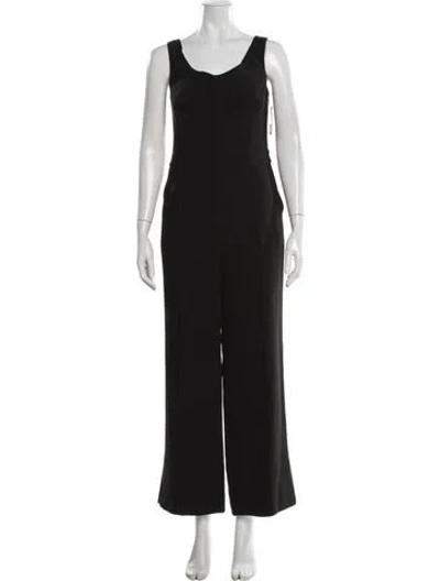 Pre-owned Simkhai Square Neckline Jumpsuit W/ Tags In Black