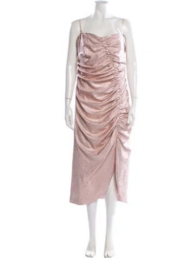 Pre-owned Simkhai Square Neckline Midi Length Dress W/ Tags