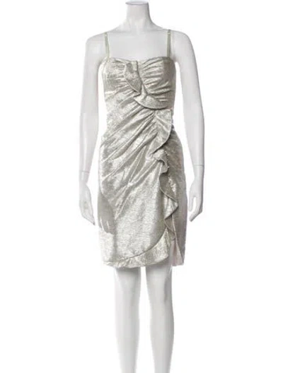 Pre-owned Simkhai Square Neckline Mini Dress