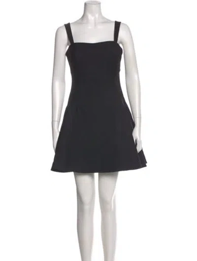 Pre-owned Simkhai Square Neckline Mini Dress In Gray