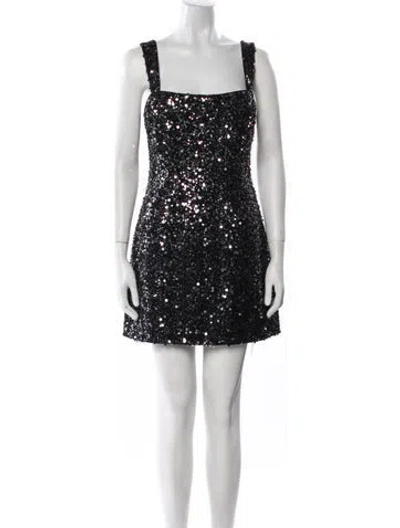 Pre-owned Simkhai Square Neckline Mini Dress W/ Tags In Blue