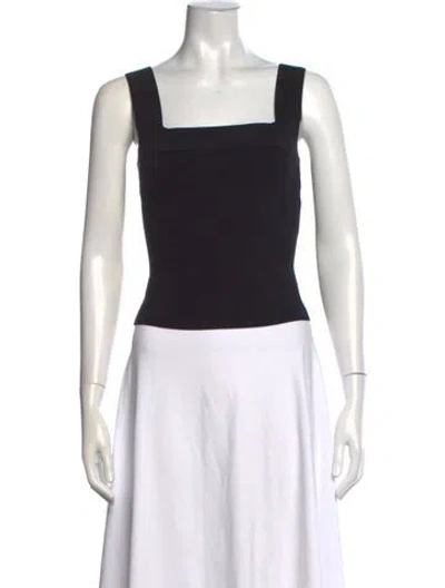 Pre-owned Simkhai Square Neckline Sleeveless Top In White
