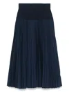 Simkhai Stella Midi Skirt In Blue