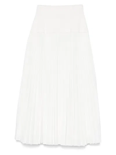 Simkhai Stella Midi Skirt In White