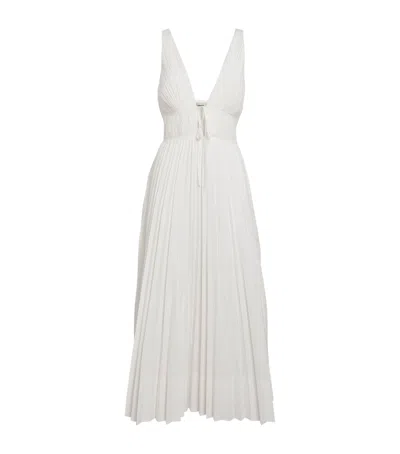 Simkhai Stephanie Midi Dress In White