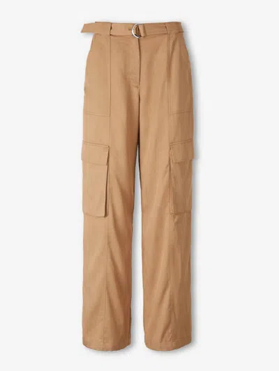 Simkhai Straight Cargo Pants In Brown