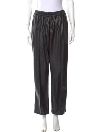 Pre-owned Simkhai Straight Leg Pants In Black
