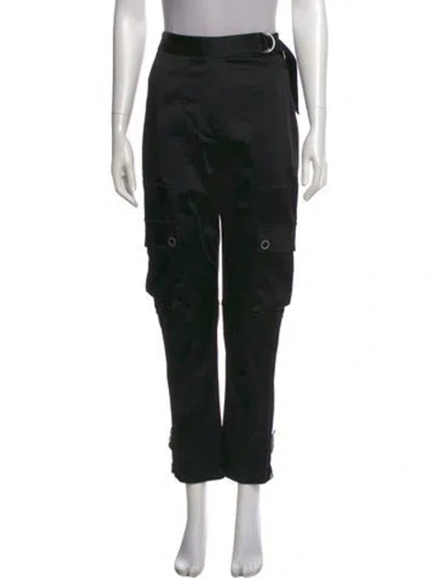 Pre-owned Simkhai Straight Leg Pants In Black