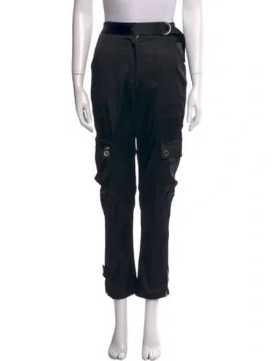 Pre-owned Simkhai Straight Leg Pants In Black