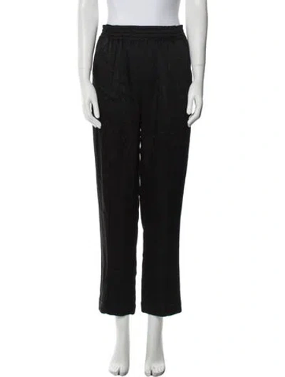 Pre-owned Simkhai Straight Leg Pants In Black