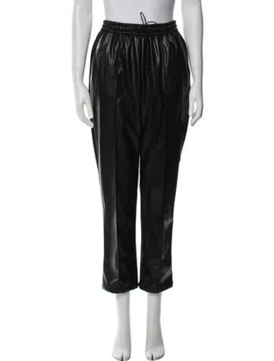 Pre-owned Simkhai Straight Leg Pants In Black
