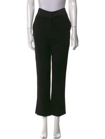Pre-owned Simkhai Straight Leg Pants In Black