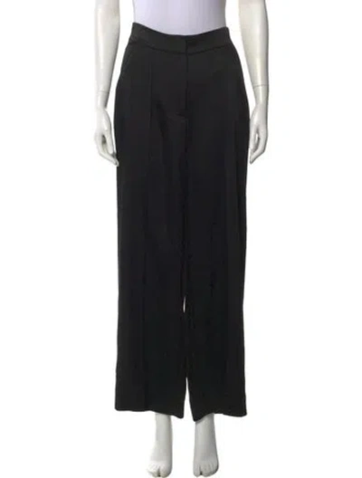 Pre-owned Simkhai Straight Leg Pants In Black