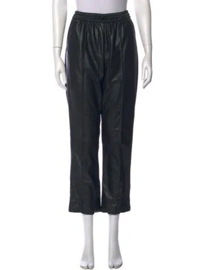 Pre-owned Simkhai Straight Leg Pants In Black