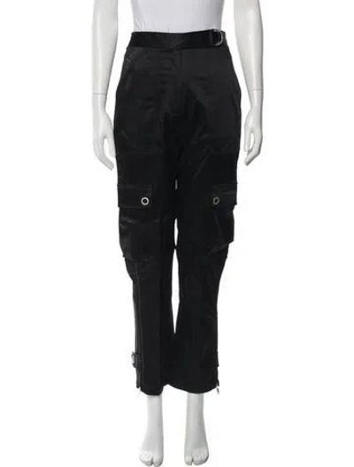 Pre-owned Simkhai Straight Leg Pants In Black