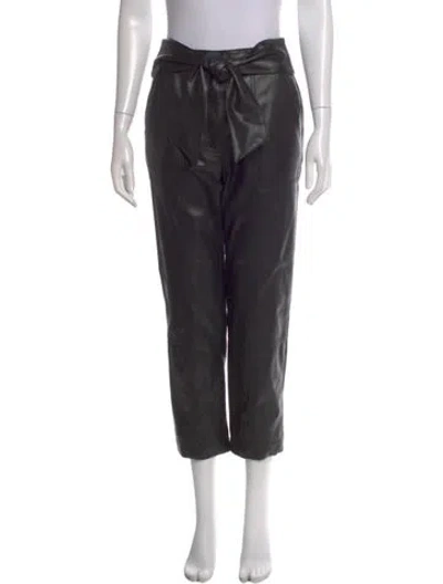 Pre-owned Simkhai Straight Leg Pants In Black