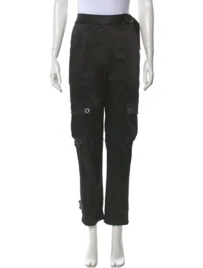 Pre-owned Simkhai Straight Leg Pants In Black